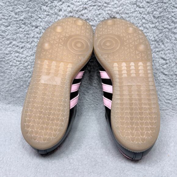 Adidas Samba Inter Miami CF Mens Size 9 Sneakers Black Pink Leather - Picture 9 of 10